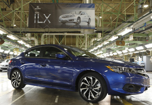 New 2016 Acura ILX Begins Production as Brand Marks 20th Anniversary Of Manufacturing in America