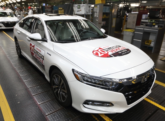 Honda Reaches 20 Million Auto Production Milestone in Ohio