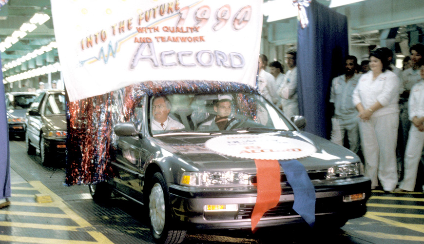 1989 - Accord Mass Production